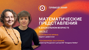 Запись прямого эфира «Математические представления в дошкольном возрасте. Часть 2» 17.04.26